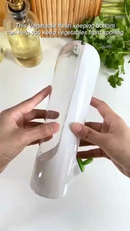 Pote Conservador Ervas Temperos Frescos Plástico 10cm x 6,5 Preserva Sabor Qualidade Ingredientes