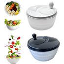 Centrífuga Manual para Salada 4L – Secador de Verduras Prático e Rápido