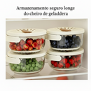 Tigela Multifuncional de Drenagem Armazenamento de Alimentos Cesta de Drenagem de Vegetais e Frutas