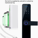 Fechadura Inteligente Biometrica | Integração Alexa/Google + Alerta Anti-arrombamento | Bateria 12 Meses e IP65