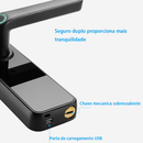 Fechadura Inteligente Biometrica | Integração Alexa/Google + Alerta Anti-arrombamento | Bateria 12 Meses e IP65
