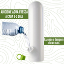 Pote Conservador Ervas Temperos Frescos Plástico 10cm x 6,5 Preserva Sabor Qualidade Ingredientes