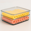 Porta Frios Acrílico com Tampa Hermética – Empilhável, Transparente e Resistente