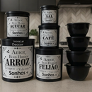 Kit Completo para Organização de Cozinha — 9 Potes + 12 Utensílios em Silicone e Bambu | InovaLar Deccor