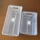 Kit Completo de Organizadores para Geladeira – 2 Unidades 5L + 1 Unidade 3,5L Acrílico