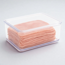 Porta Frios Acrílico com Tampa Hermética – Empilhável, Transparente e Resistente