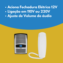 Kit Interfone Porteiro Eletrônico Residencial Intervox
