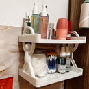 Organize sem Furos! Kit Buddy Dupla com 2 Prateleiras Adesivas - O Segredo para um Banheiro e Cozinha Arrumados em Segun