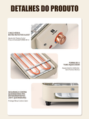 Churrasqueira Elétrica 1500W 127V 220V 110V Portátil Desmontável Ferro Inox Controle Temp Casa Acampamento Grelha antiad