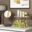 Prateleira Acrílica Premium Multiuso – O Fim da Bagunça na Sua Área de Beleza