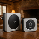 Campainha Residencial Sem Fio de Longo Alcance 200m Prova D'água Casa Segurança Interfone Conexão