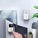 Kit Campainha Com Câmera Vídeo Porteiro Sem Fio Wi-Fi HD Inteligente Smart Casa Vê Pelo Celular Recarregável