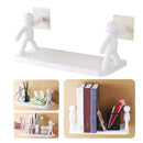 Prateleira Adesiva Multiuso para Cozinha e Banheiro – Organizador Criativo sem Furos | InovaLar Deccor