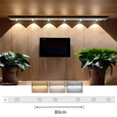 3 Cores Regulável Led Luminária USB Recarregável Lâmpada Sensor De Movimento Luz para cozinha e Sala MILLION