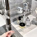 Prateleira Acrílica Premium Multiuso – O Fim da Bagunça na Sua Área de Beleza